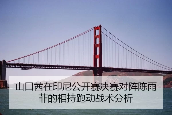 山口茜在印尼公开赛决赛对阵陈雨菲的相持跑动战术分析